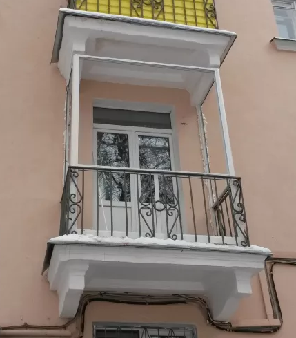 балкон в сталинке
